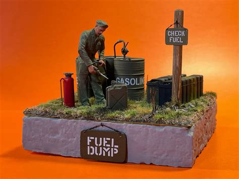 Fuel Dump Diorama Dioramas Kitmaker Network