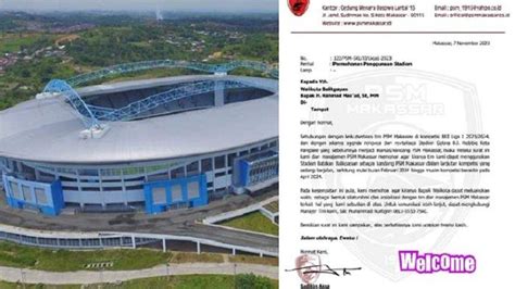 Pt Lib Benarkan Psm Makassar Usul Stadion Batakan Jadi Homebase Di Sisa