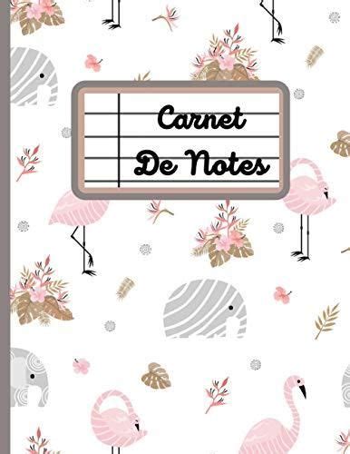 Carnet de Notes Flaman Rose Carnet de notes ligné Taille 21 59cm x