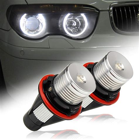 High P E Free CREE BMW E39 E60 10W LED A Eyes Halo Ring L B