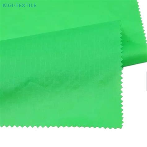 190T Nylon Taffeta Ripstop Fabric Water Pressure 5000mm 5mm Silicone