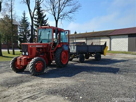 Zdjęcie traktor Mtz 82 z rozrzutnikiem id:751318 - Galeria rolnicza ...