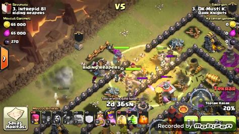 Clash Of Clans Klan Savaslari Youtube