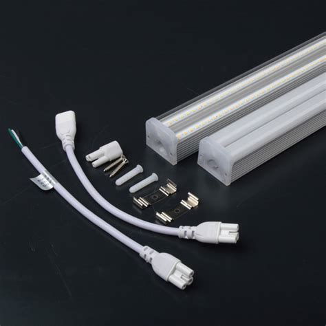 Double Integrated T5 Led Tube T5 Led Tube Light Fitting Ce Rohs