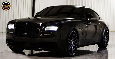 Murdered Out All Black Rolls Royce Wraith, Menacing Luxury! - Auto ...