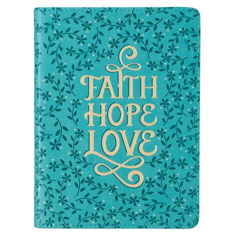 Amazon Christian Art Gifts Classic Handy Sized Journal Faith Hope