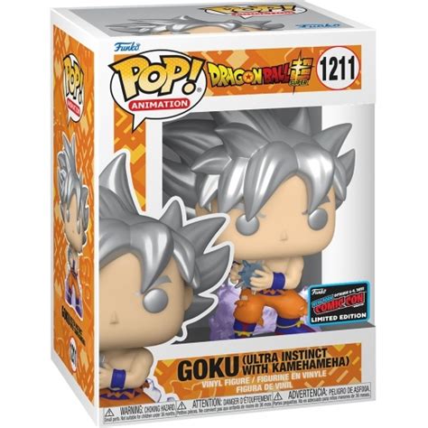 Funko Pop Goku Ultra Instinct With Kamehameha Dragon Ball Super Dbs 1211