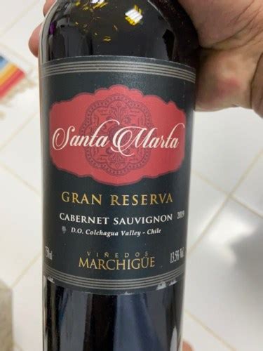 Marchig E Santa Marta Gran Reserva Cabernet Sauvignon Vivino