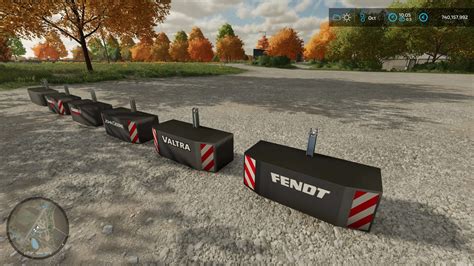 Zelfgemaakt Gewicht V1 0 0 1 FS25 Mod FS22 Mod