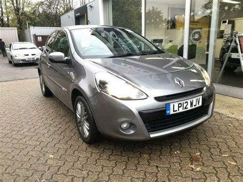 2012 Renault Clio 1 2 16V Dynamique TomTom 3dr HATCHBACK Petrol Manual