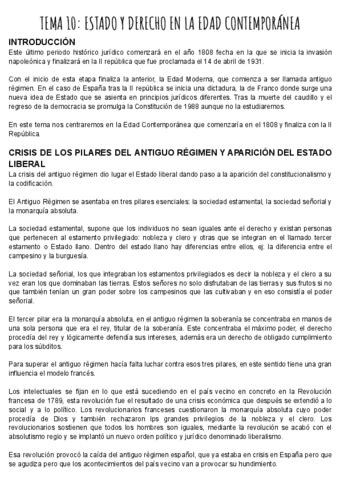 Tema Historia Del Derecho Pdf