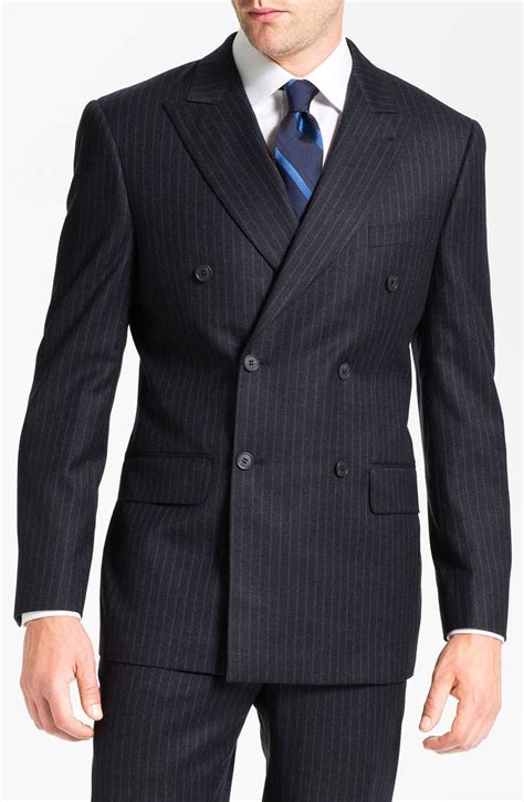 Joseph Abboud Double Breasted Pinstripe Suit Nordstrom