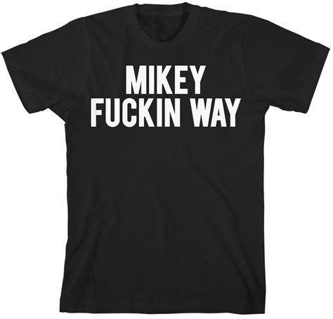 Mikey Fuckin Way T Shirt My Chemical Romance