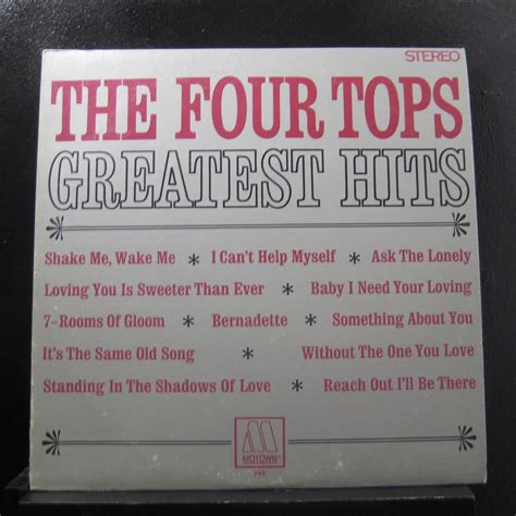 The Four Tops The Four Tops Greatest Hits Amazon Music