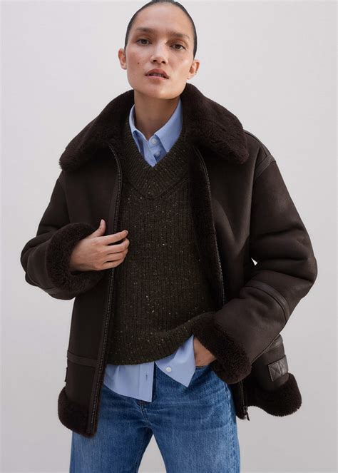 women shearling jackets 2