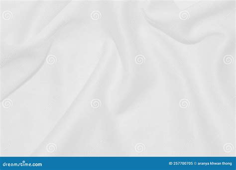 A Clean White Cloth With Swaying Streaks For The Background Stock Image