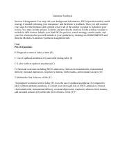 Literature Synthesis Docx Literature Synthesis Section Assignment