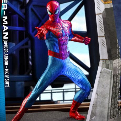 SpiderMan Spider Armor MK IV Suit VGM Hot Toys Nuevo Y Sellado Logan Store