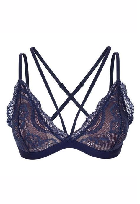 Sutiã Strappy Bra de Tiras em Renda Loba Lupo Le Lingerie