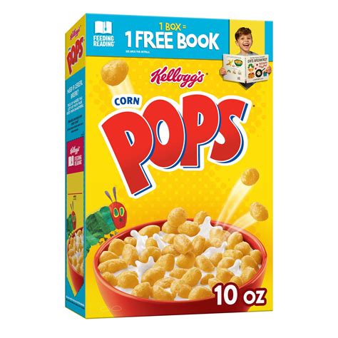 Kellogg S Corn Pops Original Breakfast Cereal 10 Oz Walmart