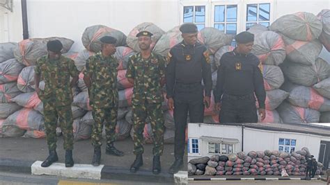 Nigerian Navy Hands Over 85 Bags Of Cannabis Sativa To Ndlea