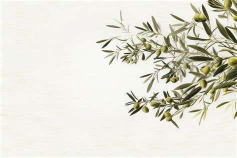 Engraved olive branch tree sketch | Free Photo Illustration - rawpixel