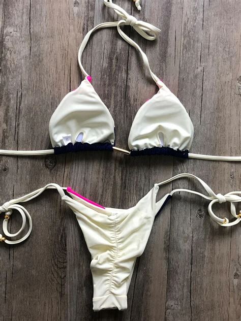 Bikini Multicolor Para Mujer Ba Ador Sexy Conjunto De Bikini