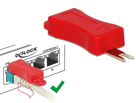 Delock Products 86446 Delock RJ45 Secure Clip 40 Pieces Set