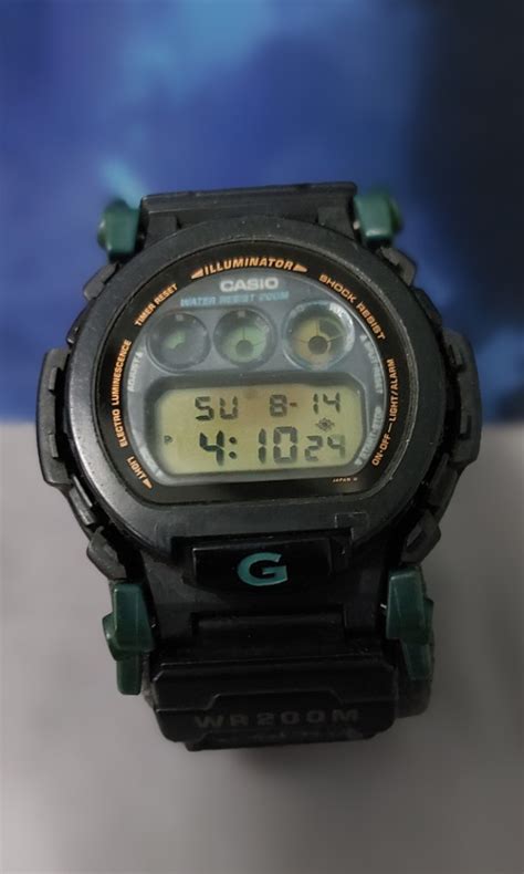 Vintage Casio G Shock Dw Illuminator Made In Japan Year