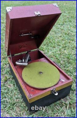 Victor Victrola VV-50 Portable Phonograph Record Player As Is Parts ...