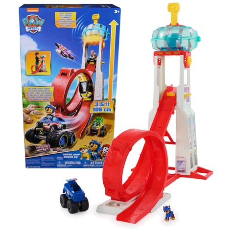 Paw Patrol Rescue Wheels Super Loop Tower Hq With Lights Sounds