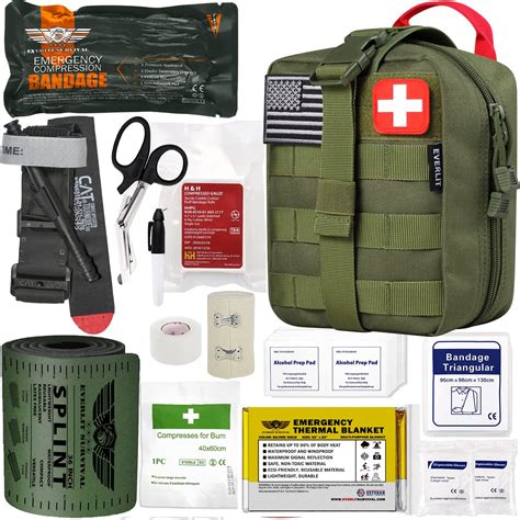 Everlit Emergency Trauma Kit Gen I With Tourniquet Splint Military