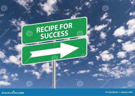 Recipe for success stock illustration. Illustration of background - 42628446