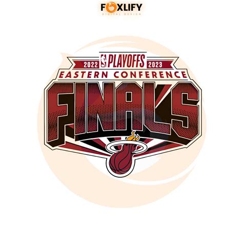 Miami Heat 2023 Eastern Conference Finals Png Silhouette Files