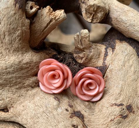 Polymer Clay Roses Roses For Earrings Bracelets And Etsy