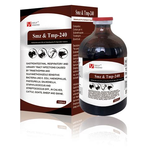 Sulfamethoxazole 20 And Trimethoprim 4 Injectable Solution