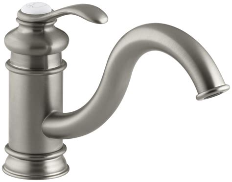 KOHLER K 12175 BN Fairfax Single Control Kitchen Sink Faucet Vibrant