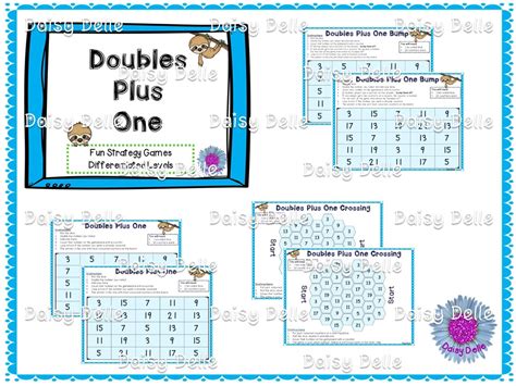 Doubles Plus One Games Teaching Resources