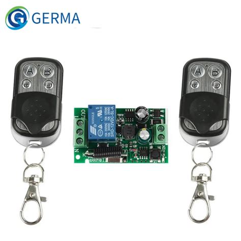 Interruttore Di Controllo Remoto Wireless Germa Mhz Ac V V V