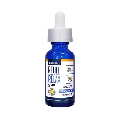 Full Spectrum CBD Oil Tincture 5000mg 30ml