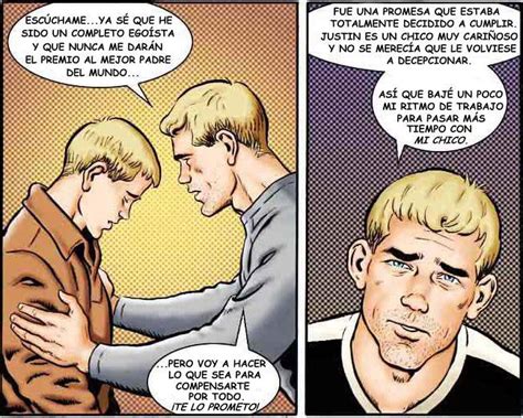 Gay SEX Comics MI SALVAJE Y OBSCENO HIJO PARTE