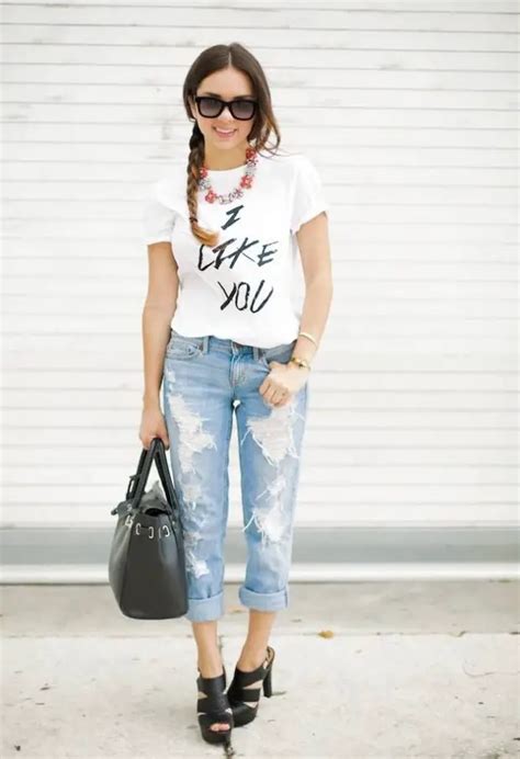 Hot Fashion Trend: 17 Stylish Outfit Ideas with Ripped Jeans - Style Motivation