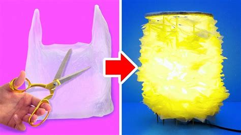 14 IncreÍbles ArtesanÍas De Bricolaje Con Bolsas De PlÁstico Youtube