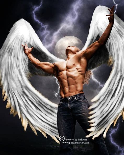 African American Male Guardian Angel