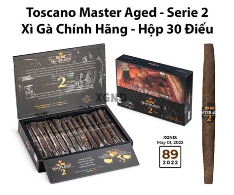 Cigar Toscano Master Aged Serie X G Ch Nh H Ng