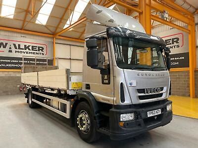 IVECO EUROCARGO 180E25 4X2 18 Tonne Demountable Dropside Flatbed