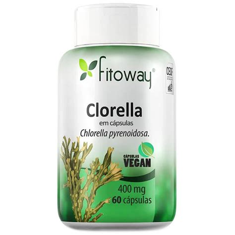 Clorella Mg Caps Fitoway Meu Mundo Fit