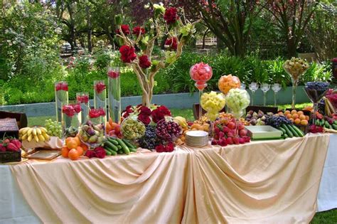 Fruit Displays For Weddings