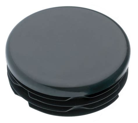 EMBOUT ROND À LAMELLES PEBD noir Modèle 81500