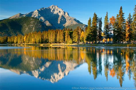 Bow River Banff National Park Alberta Canada Photos By Ron Niebrugge